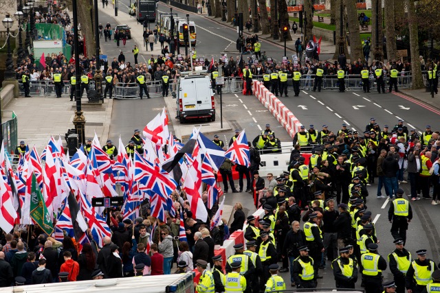 Britain First rally