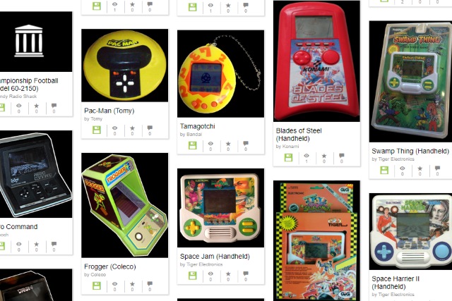 vintage handheld games