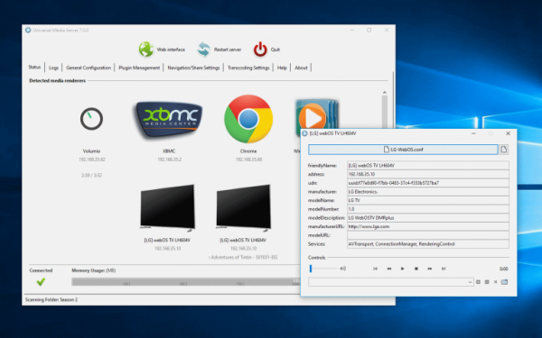 download the new Universal Media Server 13.5.0