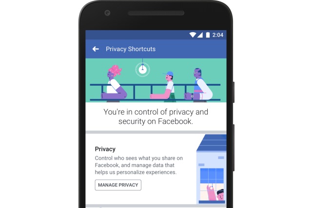 Facebook privacy and security on mobile