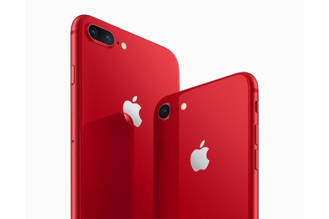 iPhone 8 and iPhone 8 Plus (PRODUCT)RED Special Edition