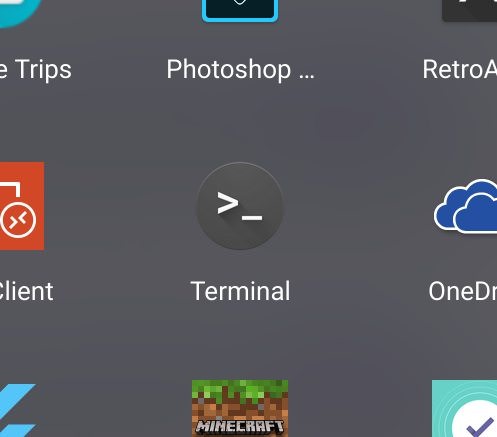 Terminal shortcut on ChromeOS