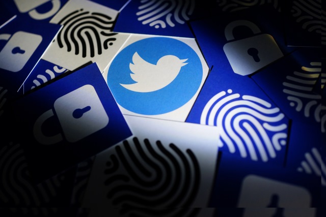 Twitter security logos and fingerprints