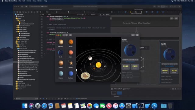 macOS 10.14 dark mode