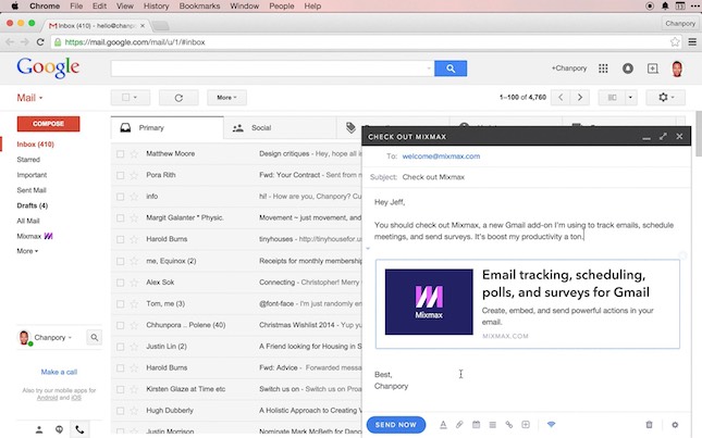 Gewoon Onophoudelijk vallei Mixmax Gmail-enhancer gets even better with new GDPR-focused features |  BetaNews