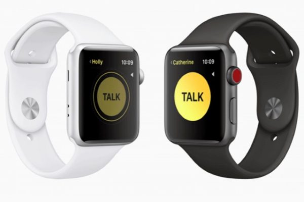 como usar el walkie talkie de apple watch