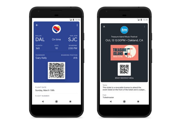 Google Pay gains support for tickets and boarding cards ...