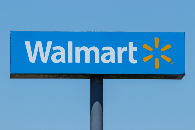 Walmart sign