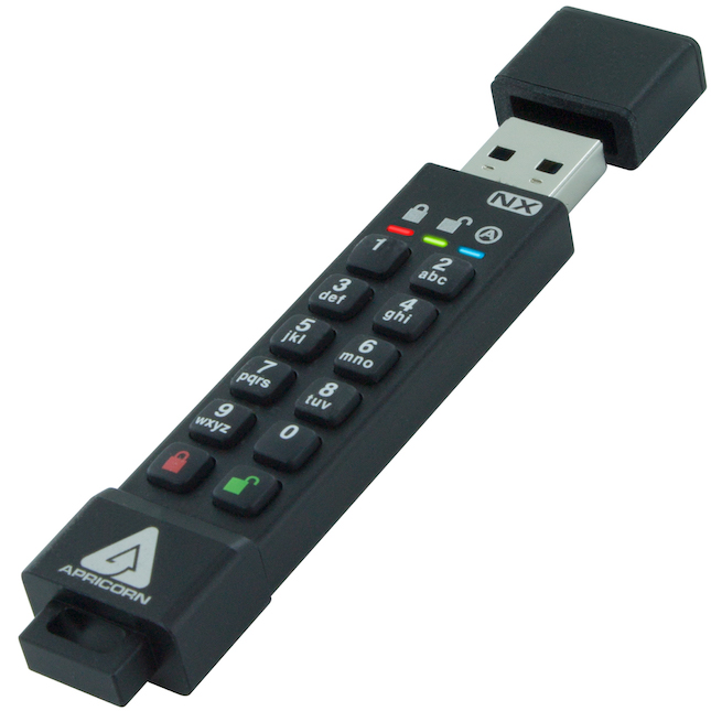 photo of Apricorn unveils Aegis Secure Key 3NX 256-bit AES XTS hardware-encrypted USB drive image