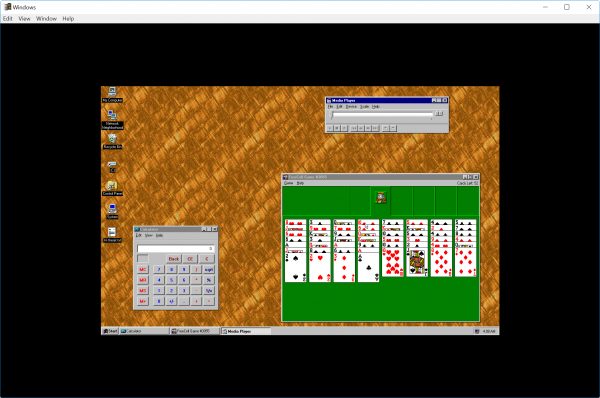 You can now run Windows 95 on Windows, macOS, and Linux