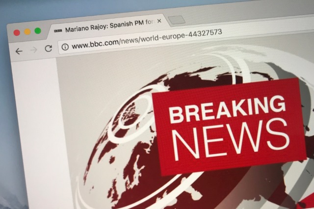 BBC breaking news