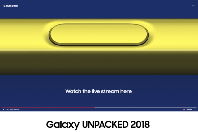 Samsung Galaxy Unpacked 2018