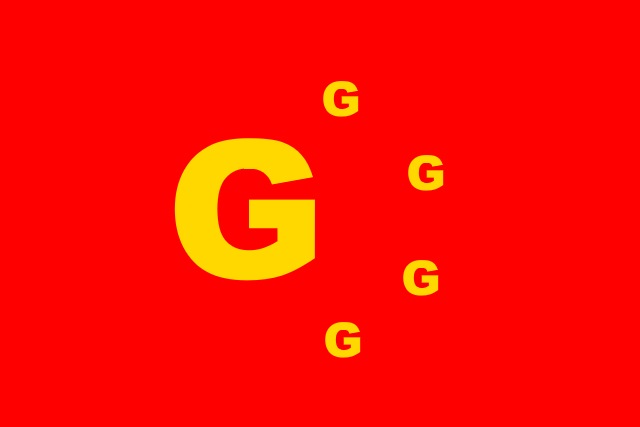 Google Chinese flag