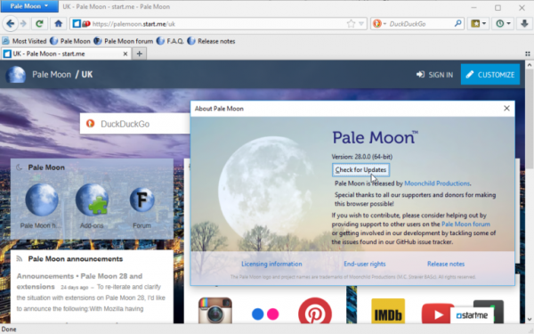 Pale Moon 32.3.1 instal the new