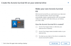 acronis true image 2019install