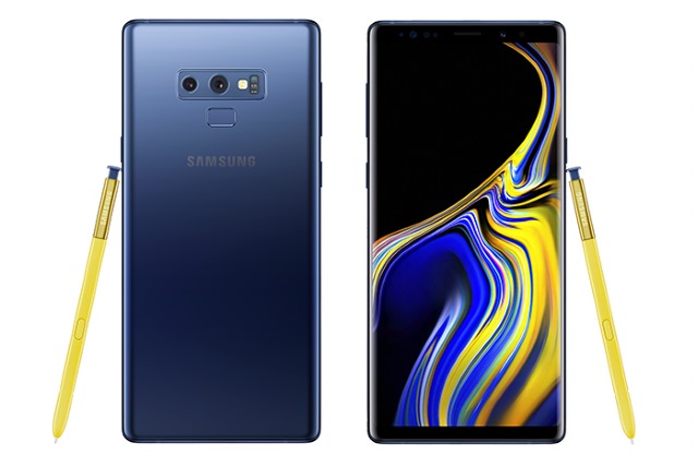 Galaxy note 9 hot sale and galaxy watch