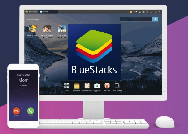 where does bluestacks download to