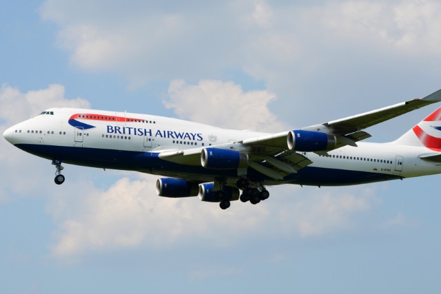 British Airways plane