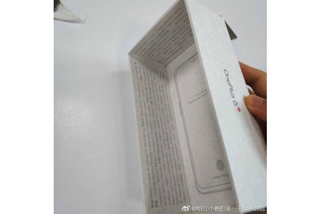 OnePlus 6T box leak