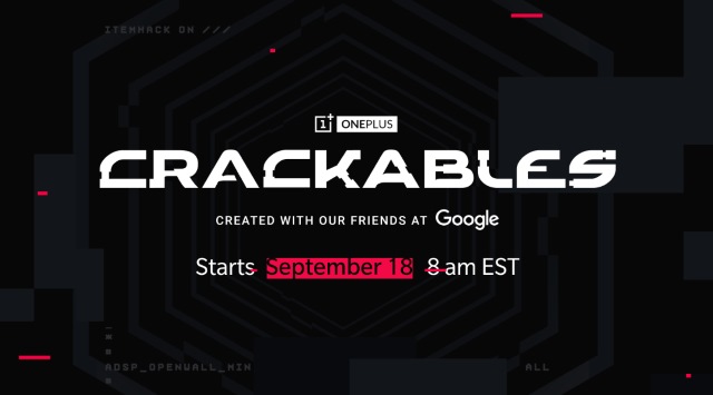 OnePlus Crackables game