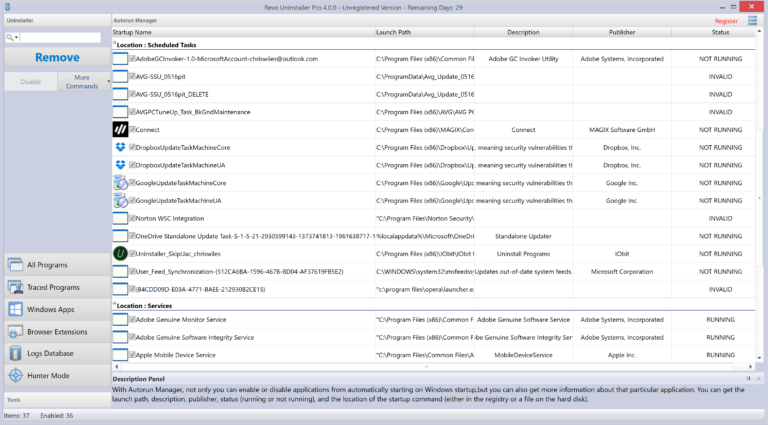 revo uninstaller portable 4