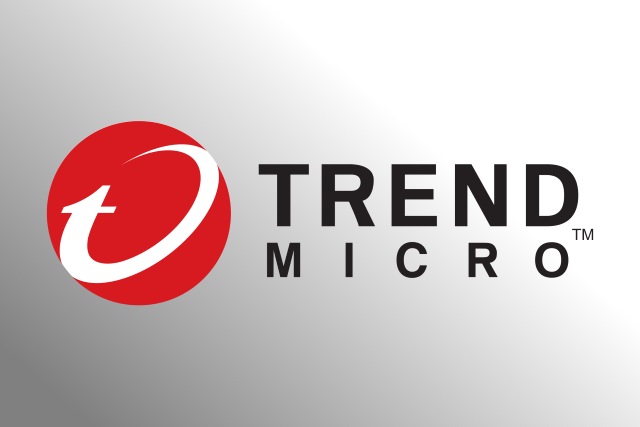 Trend Micro logo with gradient background