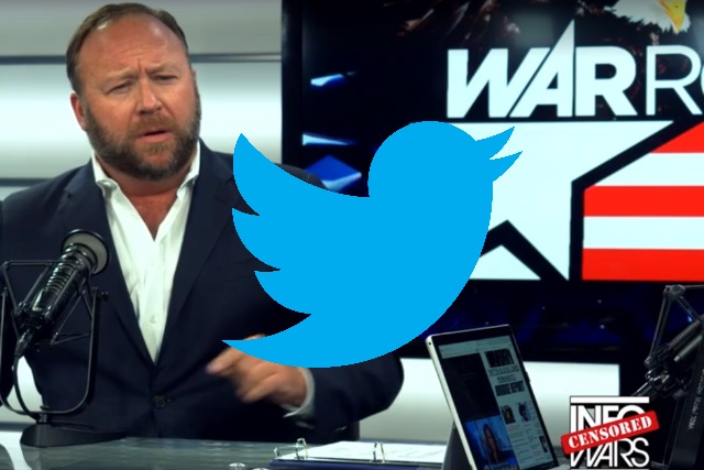 Twitter and Alex Jones