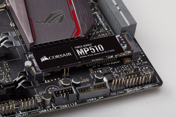 CORSAIR launches blazing fast Force Series MP510 M.2 PCIe NMVe SSD