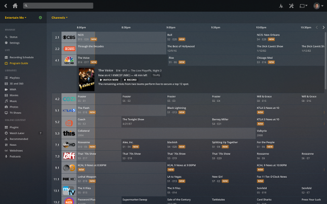 universal media server vs plex ps4