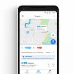 Google Maps real-time public transport updates