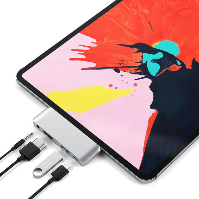 Tilpasning Solformørkelse Skru ned Satechi unveils Aluminum USB Type-C Mobile Pro Hub Adapter for 2018 iPad Pro  and more | BetaNews