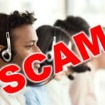 Call center scam