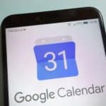 Google Calendar on mobile