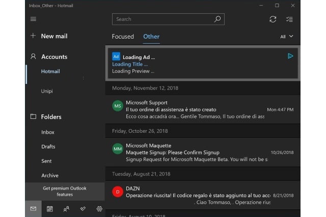 Microsoft could be about to hit users of Windows 10's Mail app with ads -- unless they pay up