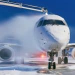 De-icing a plane