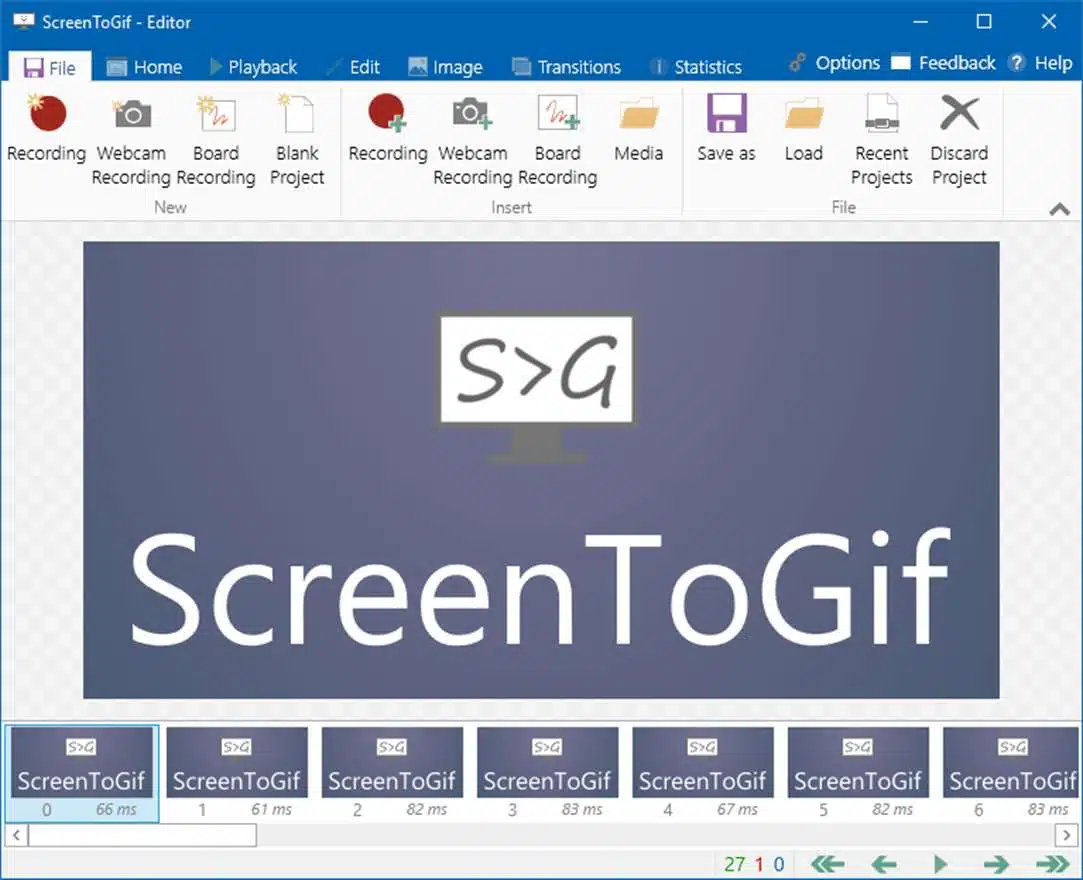 ScreenToGif 2.38.1 free instals