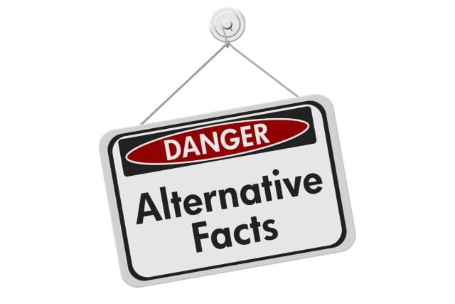 Danger: Alternative facts