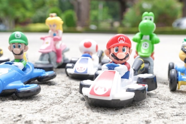 Mario Kart figures