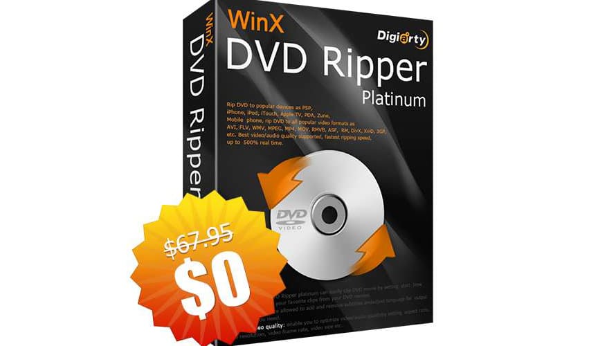 luces Desesperado popurrí Get WinX DVD Ripper Platinum (worth $67.95) FREE for a limited time |  BetaNews