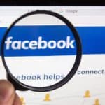 Facebook magnifying glass