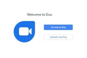 google duo for web