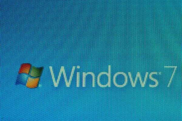 Windows 7 close up