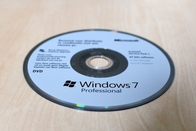 Windows 7 Professional DVD