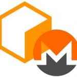 Coinhive and Monero logos