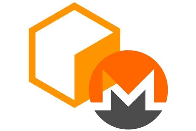 Coinhive and Monero logos