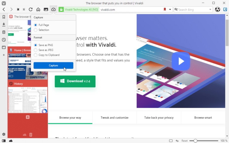 instaling Vivaldi 6.1.3035.204