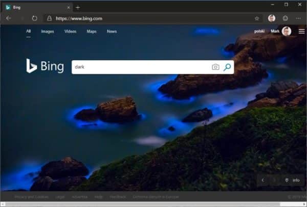 How to enable dark mode in new Chromium-based Microsoft Edge