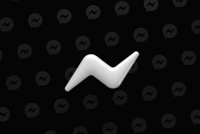 Facebook Messenger dark mode