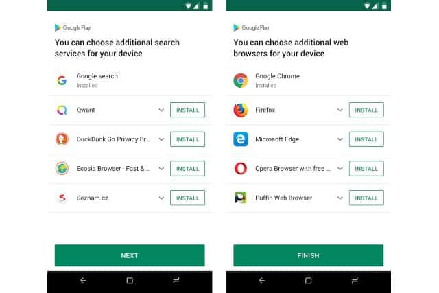 photo of Google introduces new default search and browser choice options for Android users in Europe image