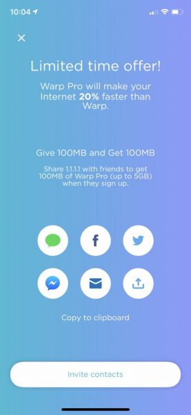 Cloudflare Warp VPN